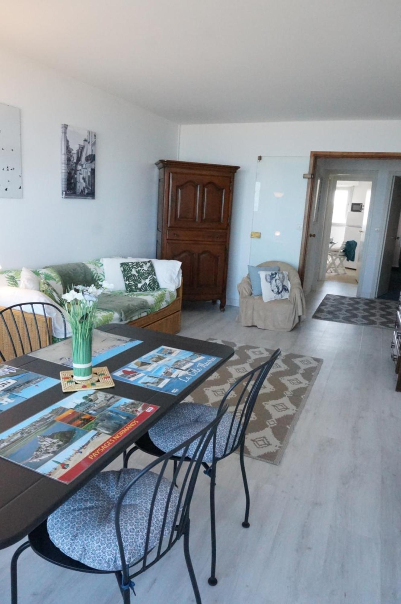 Belle Vie Vue Dominante Mer Et Plage - Appartement 2 A 4 Personnes Кабур Екстер'єр фото